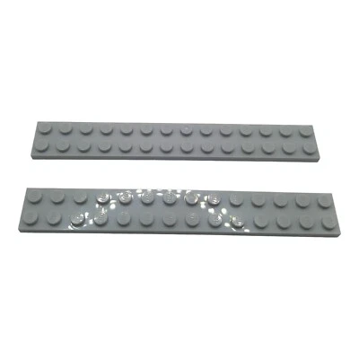 Lego® Platte 2x14 hell grau hellgrau light bluish grey Baustein Stein 91988 - Bild 1 von 4