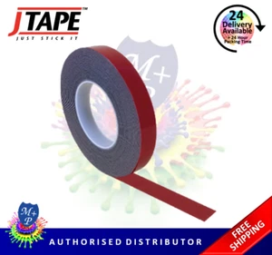 J Tape Grey Double Sided Acrylic Tape 12mm x 10m - 2110.1210 - Picture 1 of 4