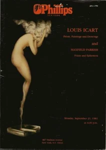 PHILLIPS ICART Prints Drawings Paintings PARRISH 1981 - Imagen 1 de 1