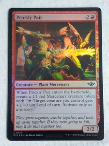Prickly Pair 137 Outlaws of Thunder Junction Foil MTG: Magic the Gathering - Picture 1 of 2