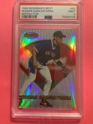 Bowman's Best 1996 - Nomar Garciaparra #92 refractor PSA 9 Foto 1 de 4