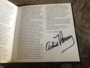 WALKURE WAGNER LEINSDORF TRAUBEL KIPNIS 1943 ORIGINAL AUTOGRAPH by VARNAY ! MYTO - Picture 1 of 2