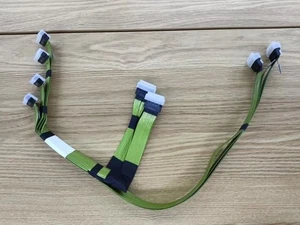 Amphenol 8654 to 8654 standard 8654 Cross Cable slimline x8 to MCIOX8 PCIe X8 31 - Picture 1 of 4
