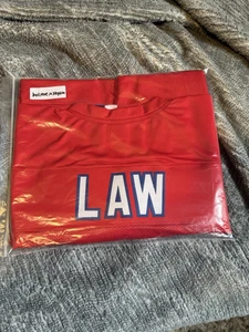 Ty Law Autographed Custom Red Jersey!!  Becket Authentication! - Picture 1 of 4