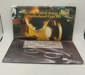 1995 & 1996 P&D United States Mint Uncirculated Coin Sets #3800 - Picture 1 of 22