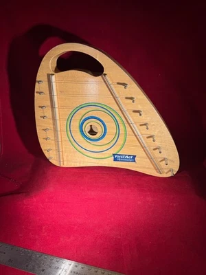 First Act Discovery Wooden Lap Harp With Colorful Circular Design          32-15 - Image 1 of 4