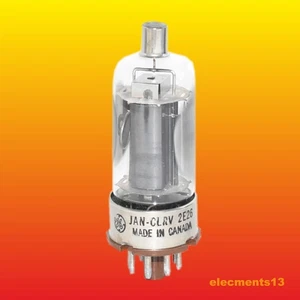JAN-CLRV 2E26 GE BEAM POWER TUBE NOS - Picture 1 of 6