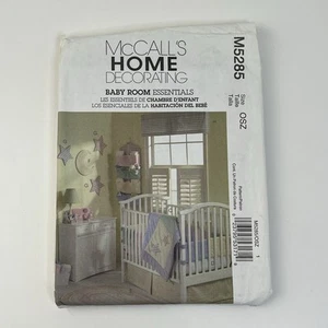 Copriletto trapuntato culla Valance Moon Stars vintage modello non tagliato M5285 - Foto 1 di 2