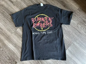 Chip Chipperson Jim Norton Burnin’ Embers Heavy Metal Comedy T-shirt LARGE - Picture 1 of 8