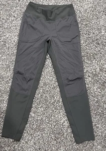 REI Mountainmaker Tights Pants Hiking Camping Girls Med (10-12) Gray UPF 50 - Picture 1 of 8