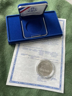 1987-S $1 Constitution Proof Coin. 2 - Image 1 of 3