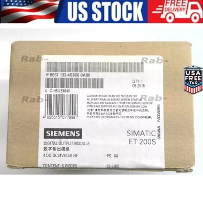 New Siemens SIMATIC DP 5 ELECTRON MODULES 6ES7132-4BD00-0AA0 6ES7 132-4BD00-0AA0 - Image 1 of 4