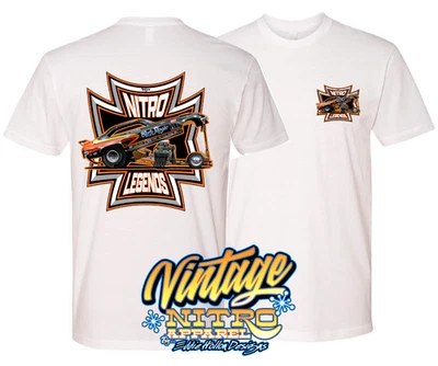 70 年代 NITRO LEGENDS Black Magic (298-001) T 恤 — 第 1/4 张图片