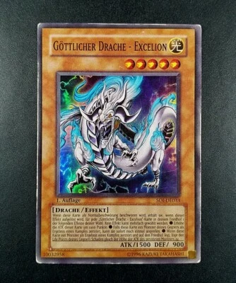 YUGIOH 2006 | DIVINE DRAGON - EXCELION | SOI-DE033 | 1ST EDITION | GERMAN | GOOD - Bild 1 von 4