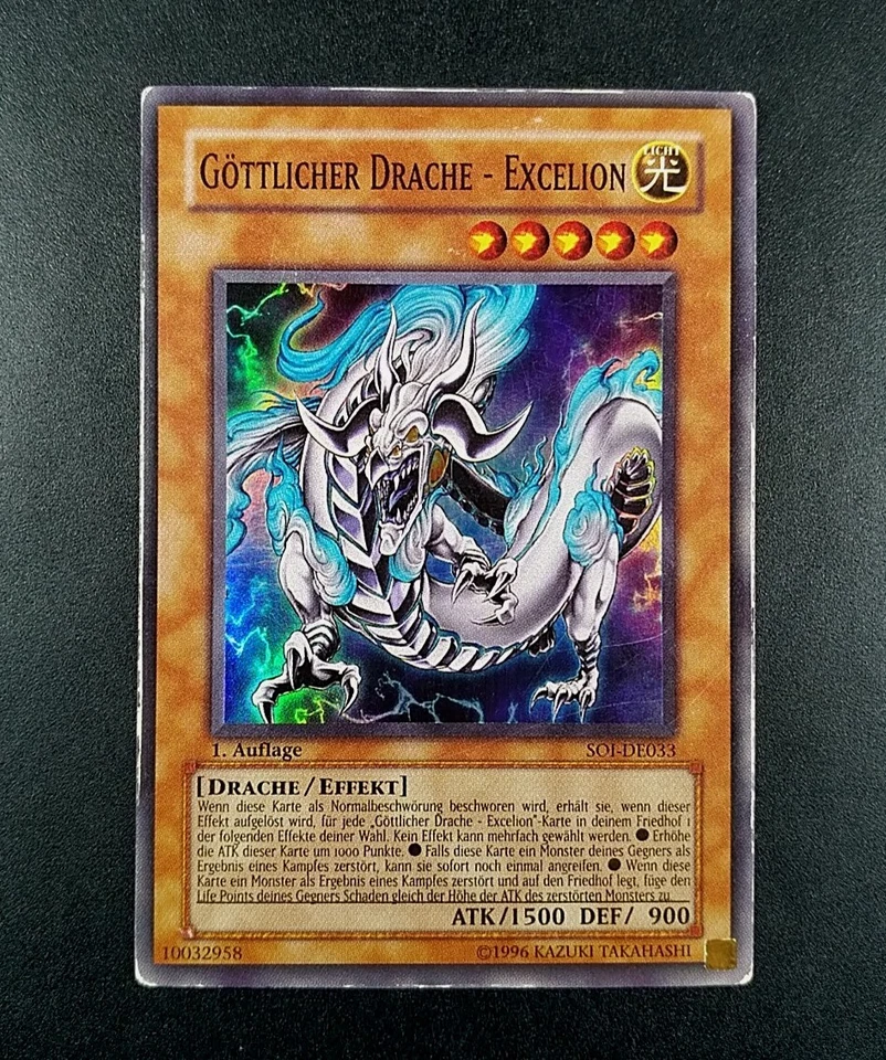 YUGIOH 2006 | DIVINE DRAGON - EXCELION | SOI-DE033 | 1ST EDITION | GERMAN | GOOD - Bild 1 von 4