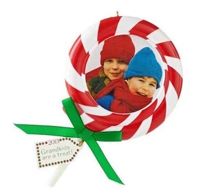Hallmark 2013 Enkelkinder Enkelkinder Lutscher für Großeltern Foto Ornament - Bild 1 von 1