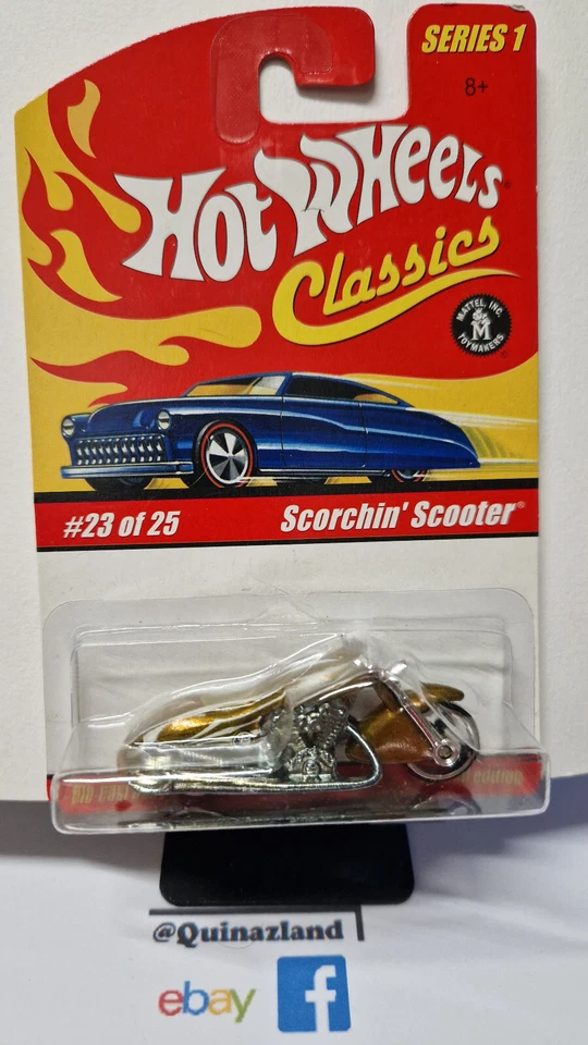 Hot Wheels 2005  clasiscs serie 1  Scorchin scooter     (NP04) - Photo 1/3