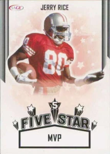 2023 SAGE Low Series Five Star #FS-1 Jerry Rice San Francisco 49ers - Picture 1 of 2