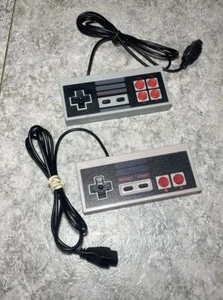 2 REPLACEMENT Vtg Controller For NES-004 Original Nintendo NES Console Wired 🔥 - Picture 1 of 8
