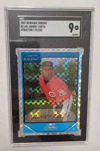 Johnny Cueto 2007 Bowman Chrome -Xfractor /250 Prospects #BC145  - Picture 1 of 2