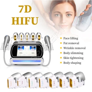 2 in1 Portable 7D Face Lift Machine Skin Tighten Anti Wrinkle With 7x Cartridges - Picture 1 of 9