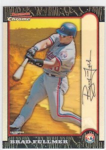 1999 Bowman Chrome International Refractor #67 Brad Fullmer 25/100 (IL)