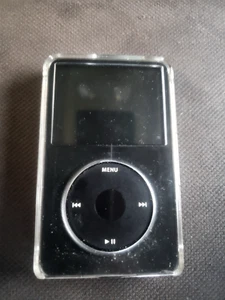 Apple iPod Classic 5th Gen 80GB MP3 Player - Black w/ Chrome Back - Picture 1 of 2