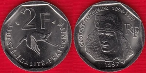 France 2 francs 1997 km#1187 "Georges Guynemer" UNC - Picture 1 of 1