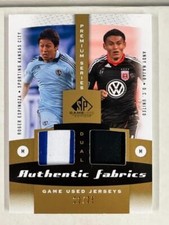 2011 SP Game Used Upper Deck Soccer Jersey Relic or Autographs Pick From List
