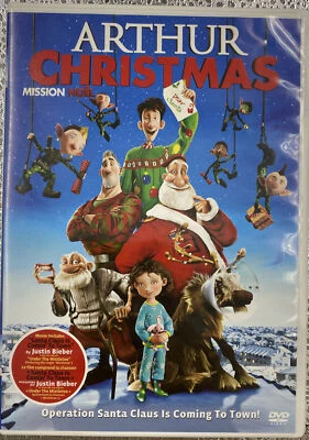 Arthur Christmas (DVD, 2012, Canadian, Bilingual) FREE SHIPPING in Canada - Image 1 of 3