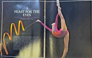 Gimnasia rítmática olímpica 1984 ilustrada - Imagen 1 de 5