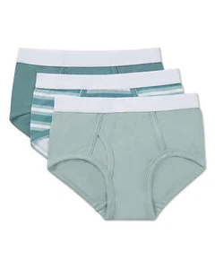 Boys' 3 Pair Pack Stripes Multi Briefs - Picture 1 of 2