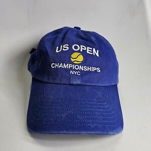 US Open Tennis Championships '47 Baseball Hat New York NYC One Size Blue N9a