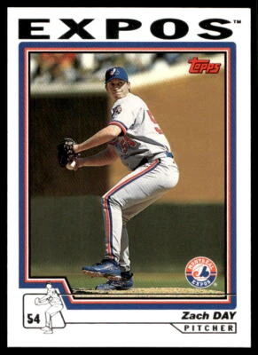2004 Topps #97 Zach Day   Montreal Expos - Image 1 of 2