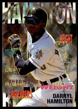 1995 Fleer Darryl Hamilton Milwaukee Brewers #179