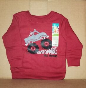 6-9 months Infant Baby Boys Sweatshirt▪︎ "Unstoppable Like Mommy" Truck ▪︎NEW🌟