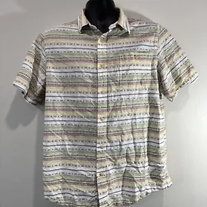 Short Sleeve Button Down Shirt By Mountain Khakis Mens Size Large - Picture 1 of 8