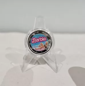 2 Euros Colorisee Barbie et Ken Voiture - Imagen 1 de 1