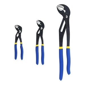 3pcs Water Pump Pliers Set V-jaw Pliers 7-inch 10-inch 16-inch Plumbing Plier... - Picture 1 of 7