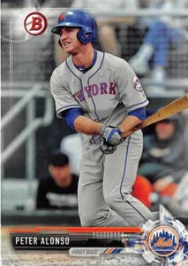 Pete Alonso baseball card 2017 Topps Bowman #BD83 pre rookie (NY Mets) - Picture 1 of 2