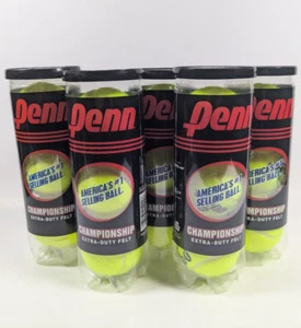 Penn Championship Extra Duty Filz 5 Flaschen mit je 3 Tennisbällen Neu & Versiegelt - Bild 1 von 4