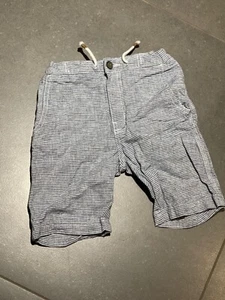 H&M Kids Blue White Stripe Shorts Size 5-6T - Picture 1 of 3