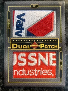 2021 President's Choice - Todd Bodine/Michael Waltrip - RACE WORN SUIT PATCH 1/1 - Picture 1 of 2