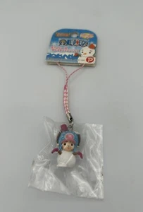 One Piece New World Chopper Snowman Mini Figure Key Chain Charm Accessory - Picture 1 of 4