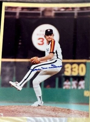 Foto autografiada 8x10 firmada por Joe Niekro de los Astros de Houston Foto 1 de 3