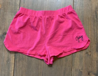 Juicy Couture Girl's Solid Pink Elastic Waist Jogging/ Summer Beach Shorts 8/10 - Image 1 of 4