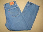 Great Levis 550 Denim Blue Jeans - Mens 36 X 30.5