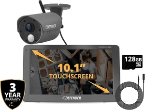Defender Phoenix HD kabelloses Überwachungskamerasystem mit 10,1" Touchscreen Monitor - Bild 1 von 12