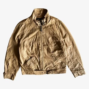 Chaqueta de cuero Polo Ralph Lauren vintage años 90 para mujer, motociclista retro - Imagen 1 de 10