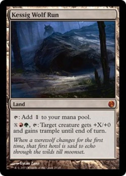 MTG English Kessig Wolf Run NM Foil From the Vault: Twenty - Image 1 of 1